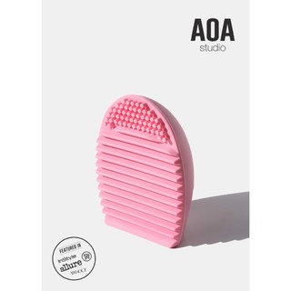 Miếng Rửa Cọ Trang Điểm AOA Studio Brush Cleaning Egg