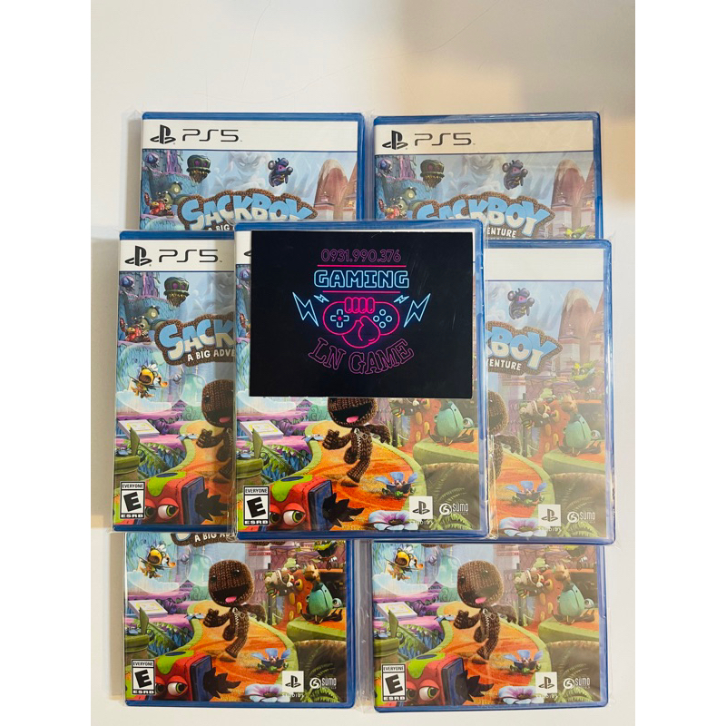 Đĩa Game PS4/PS5: Sackboy A Big Adventure