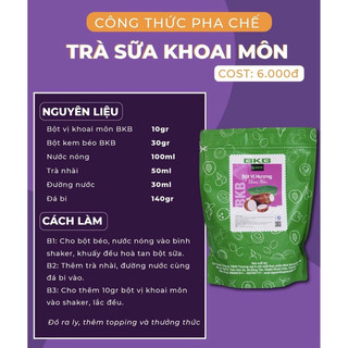 Bột trà sữa pha sẵn BKB gói 1kg