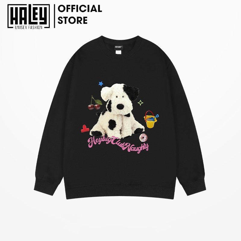 Áo Sweater MLB Chất Liệu Nỉ Bông Form Rộng Nam Nữ in Cao Cấp Mềm Mịn thương hiệu STY