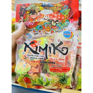  Thạch Rau Câu KIMIKO Long Hải Túi To 990g  55 cái x18g  