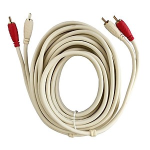 Cáp loa AV 4 đầu bông sen dài 5M/10M/15M/20M - Dây Cáp loa 2 AV ra 2 AV 4 đầu Hoa sen Đồng Nguyên chất Chống Nhiễu