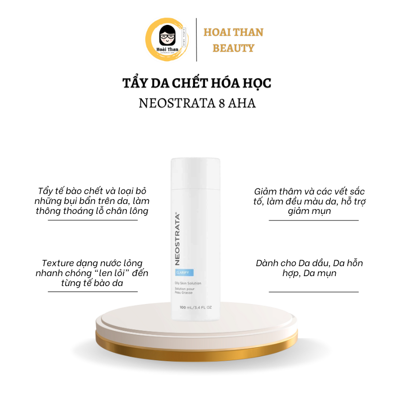 Tẩy da chết hoá học NeoStrata Oily Skin Solution 8% AHA