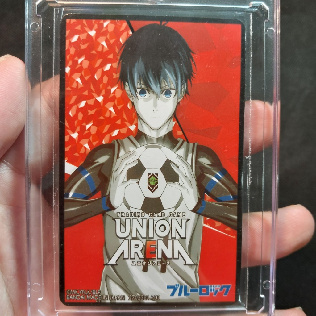 Thẻ Promo UNION ARENA Blue Lock UA12BT Yoichi Isagi Parallel cầu thủ toc thủy 2022 NF2 3-3