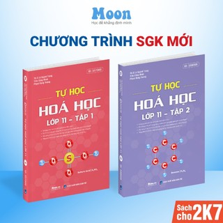 Combo 2 sách id tự học hoá lớp 11 chương trình SGK mới Moonbook