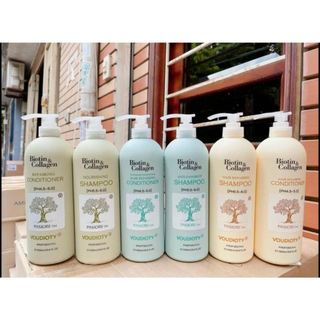 [CHĂM SÓC TÓC] Dầu Gội Xả Biotin Collagen Phục Hồi - Suôn Mượt - Chống Rụng Tóc 500ml & 1000ml