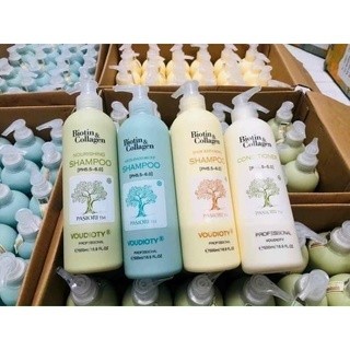 [CHĂM SÓC TÓC] Dầu Gội Xả Biotin Collagen Phục Hồi - Suôn Mượt - Chống Rụng Tóc 500ml & 1000ml