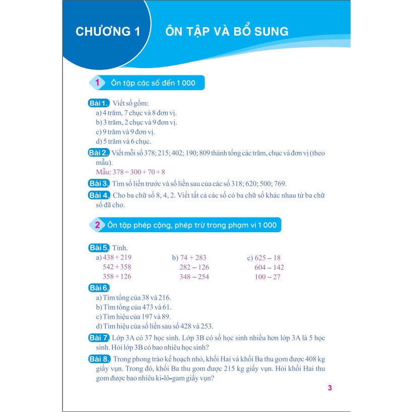 Sách - Tuyển Chọn 400 Bài Tập Toán 3 - Biên soạn theo chương trình GDPT mới - ndbooks