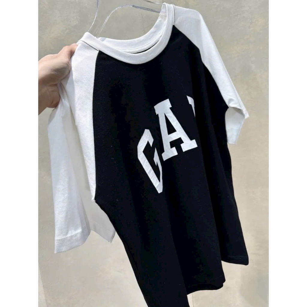 ÁO PHÔNG NỮ CỘC TAY CHỮ G.A.P 5 MÀU