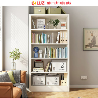 Kệ sách đa tầng để sàn 5 tầng cao cấp gỗ mdf phủ melamin chống xước Luzi - Za250