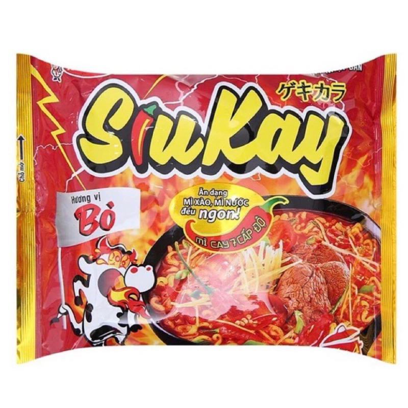 Combo 4 Gói  Mì SiuKay 129g