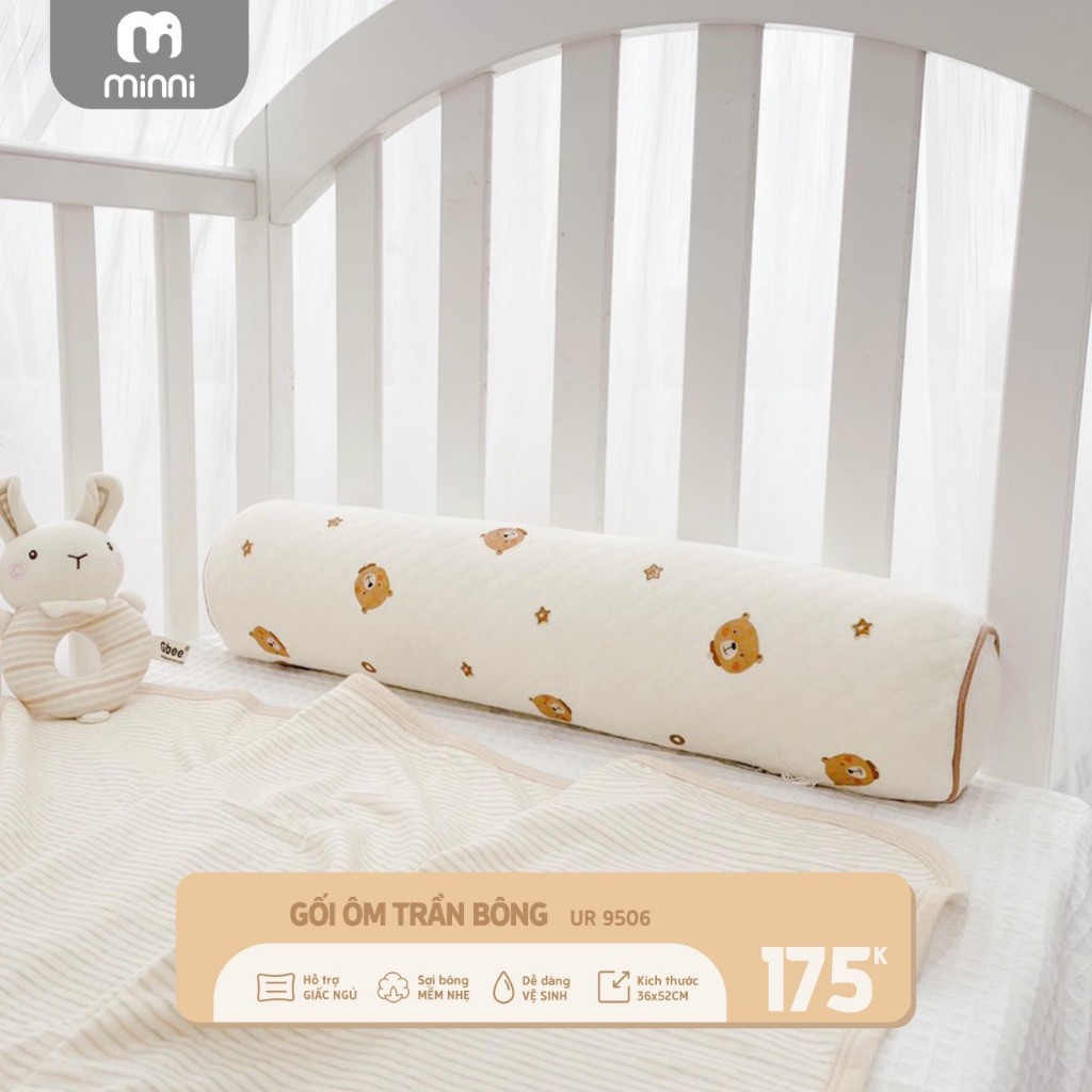 Gối ôm UALA ROGO Minni cho bé sơ sinh và trẻ em