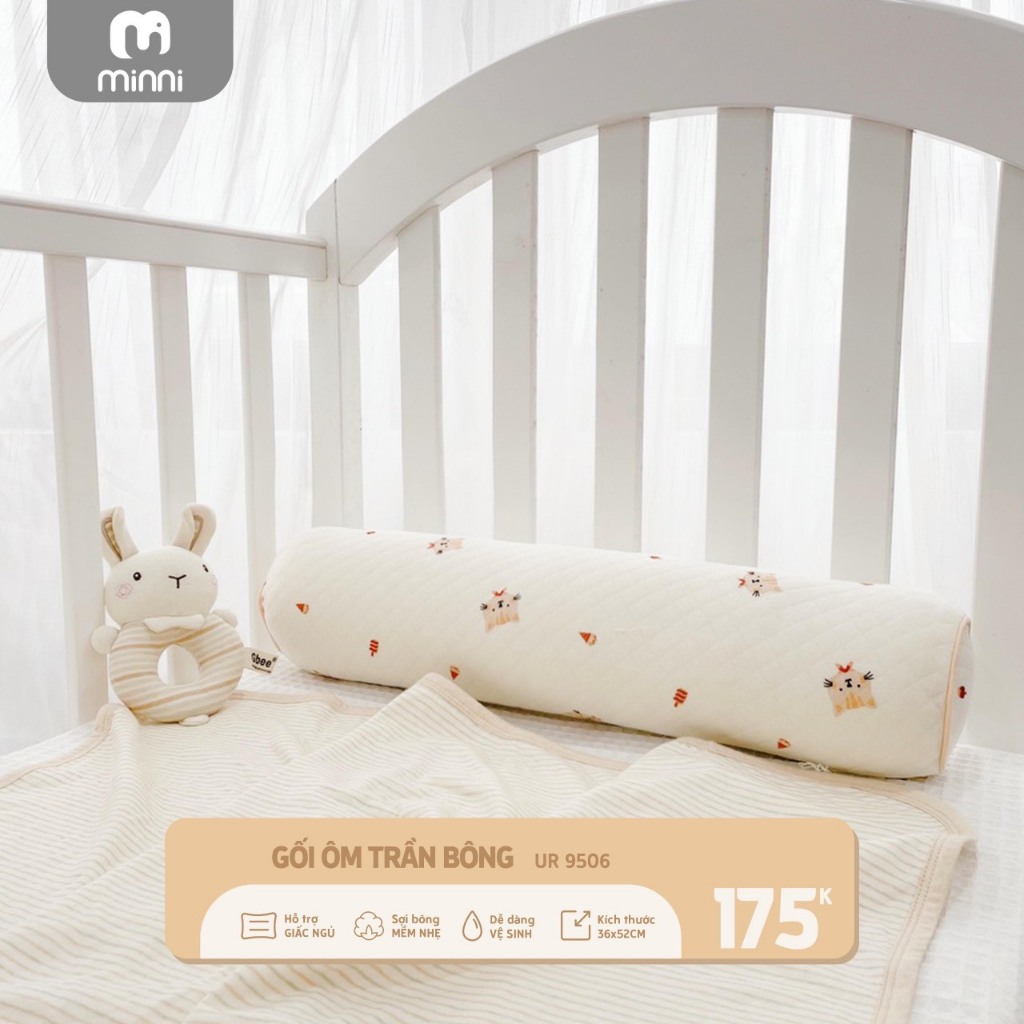Gối ôm UALA ROGO Minni cho bé sơ sinh và trẻ em