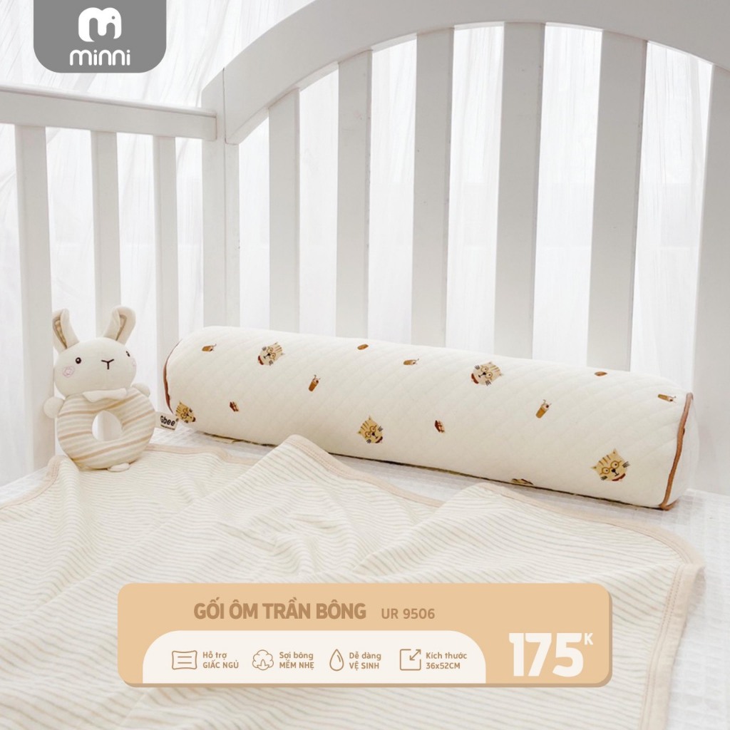 Gối ôm UALA ROGO Minni cho bé sơ sinh và trẻ em