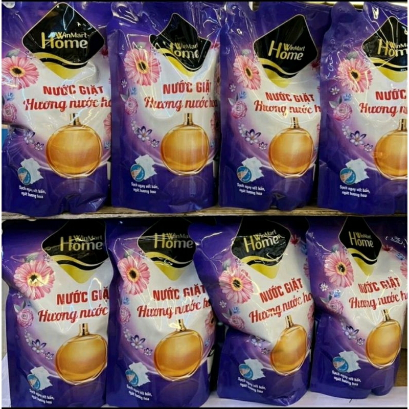 《Mua 1 Tặng 1》Nước giặt WinMart Home 1.8kg​.Không bạc màu,hương thơm bền lâu.
