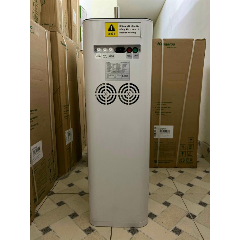 Máy lọc nước Kangaroo KG10A6S Ro Hydrogen nóng lạnh, màn hình cảm ứng, khoá trẻ em.
