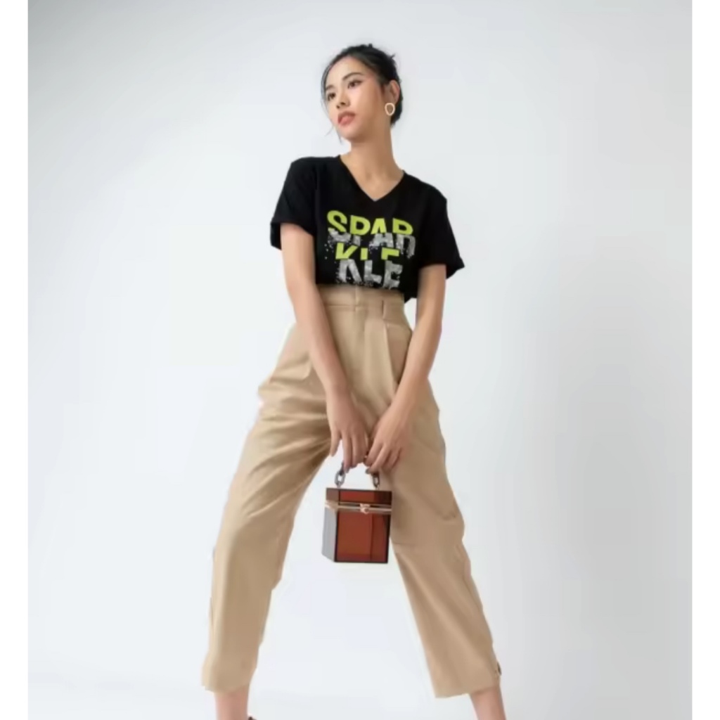 Áo thun cổ V spar kle IVY Moda