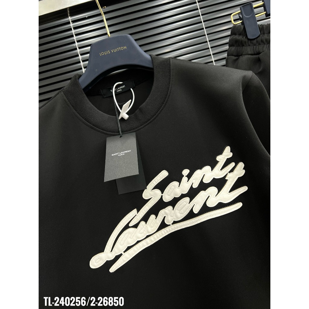 🔥Hot🔥Bộ nỉ Saint thêu chữ thiết kế hot trend Nam Nữ Thu Đông 2023