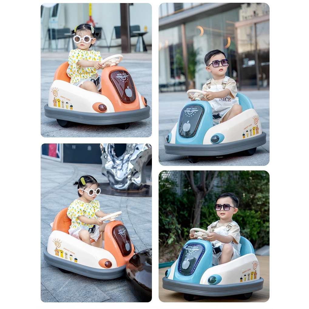 Xe điện trẻ em cân bằng xoay 360 độ cho bé