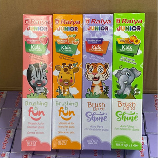 Kem Đánh Răng Hoa Quả Raiya Junior - Nhập Khẩu Malaysia