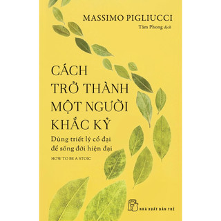 Sách - Cách trở thành một người khắc kỷ