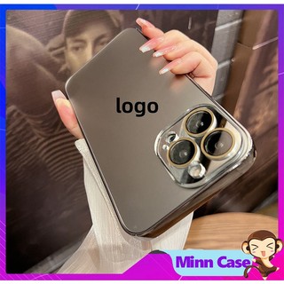Ốp điện thoại màu xám bạc tự nhiên lưng nhám cho 15promax 15 14 13 Pro MAX 14 Plus 12 11 Pro MinnCase