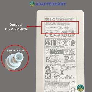 Dây nguồn màn hình LG 19V 2.0A / 19v 2.1A /19v 2.4a / 19v 2.53a dailyphukien
