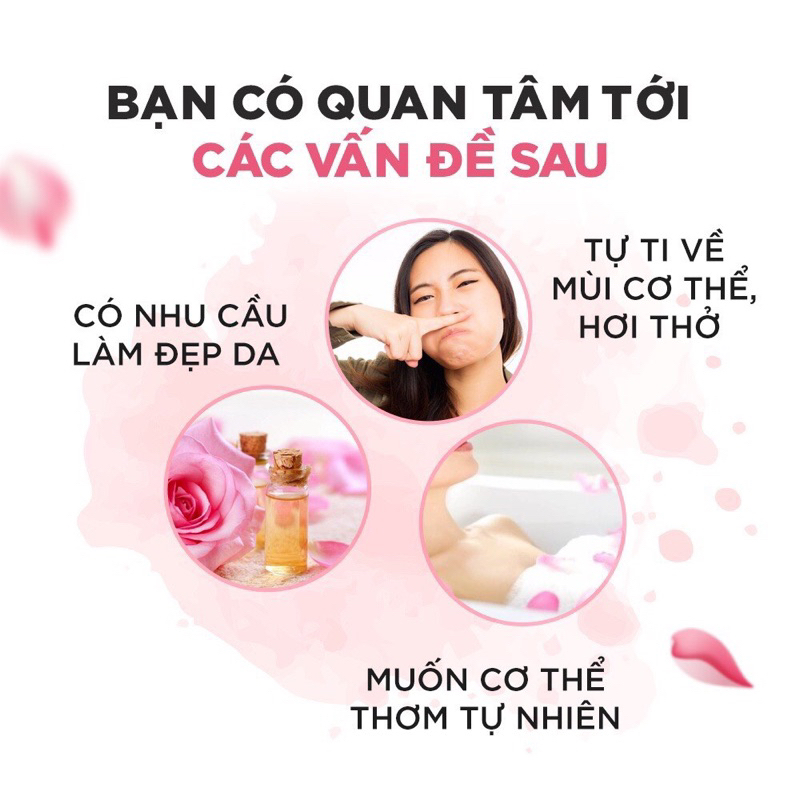 VIÊN UỐNG HOA HỒNG THƠM BODY DHC GÓI 40 VIÊN