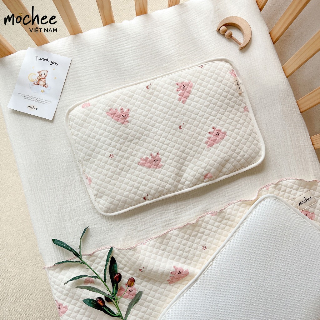 GỐI ĐẦU ĐIỀU HÒA LỤA COTTON AIRMESH MOCHEE
