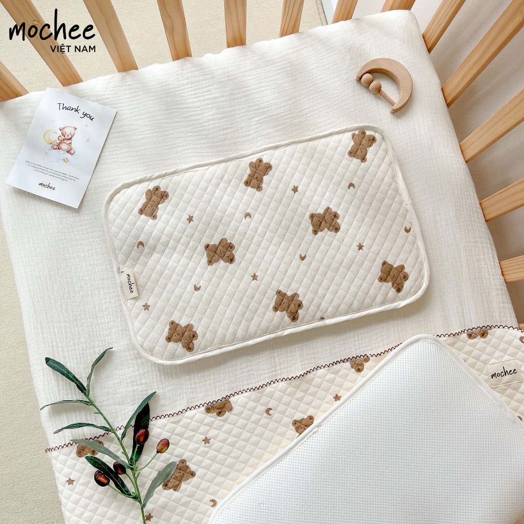GỐI ĐẦU ĐIỀU HÒA LỤA COTTON AIRMESH MOCHEE