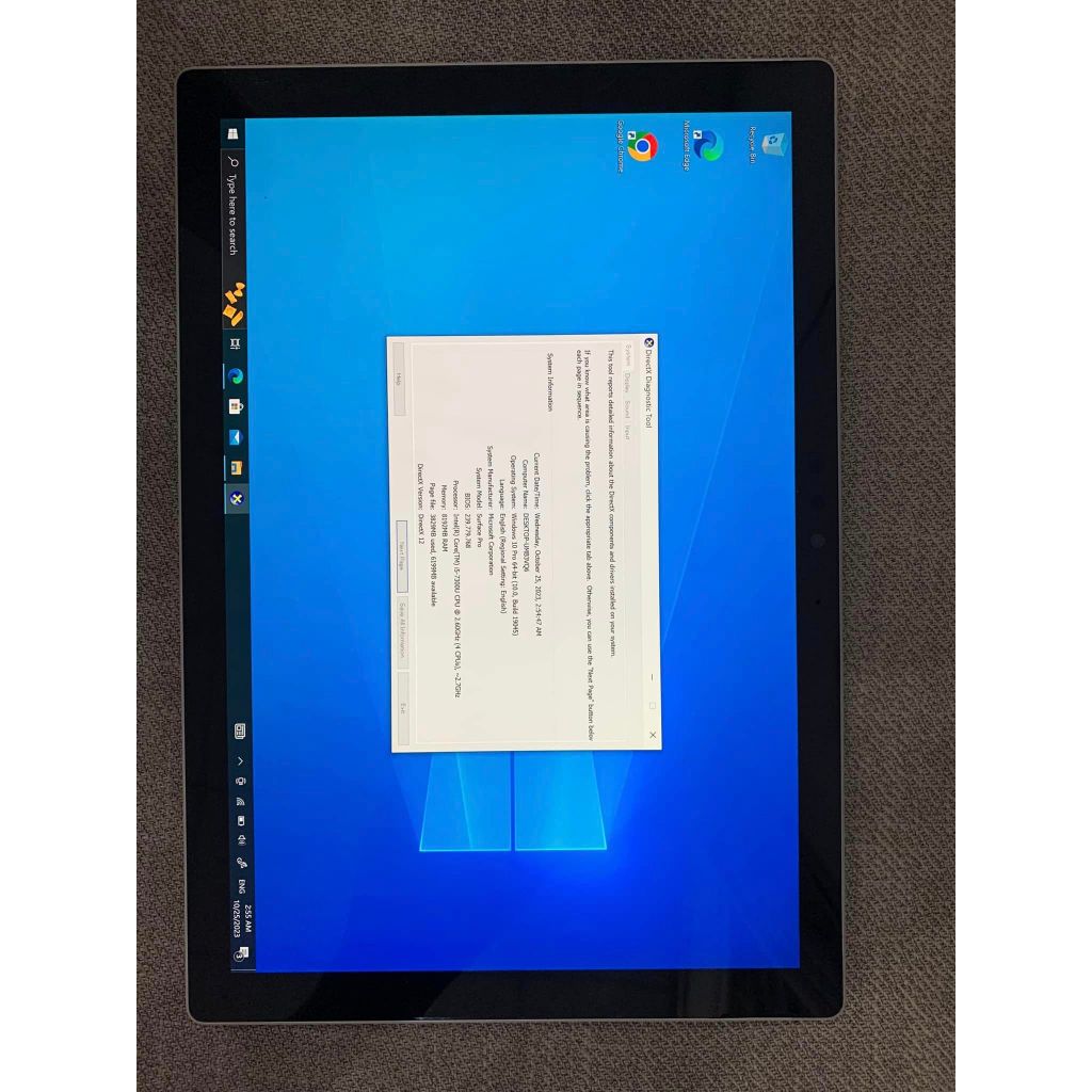 Máy Tính Bảng HP Pro | Ram 8gb SSD 256gb Core I5-7300U Màn 12.3 Inch Tình trạng fullbox