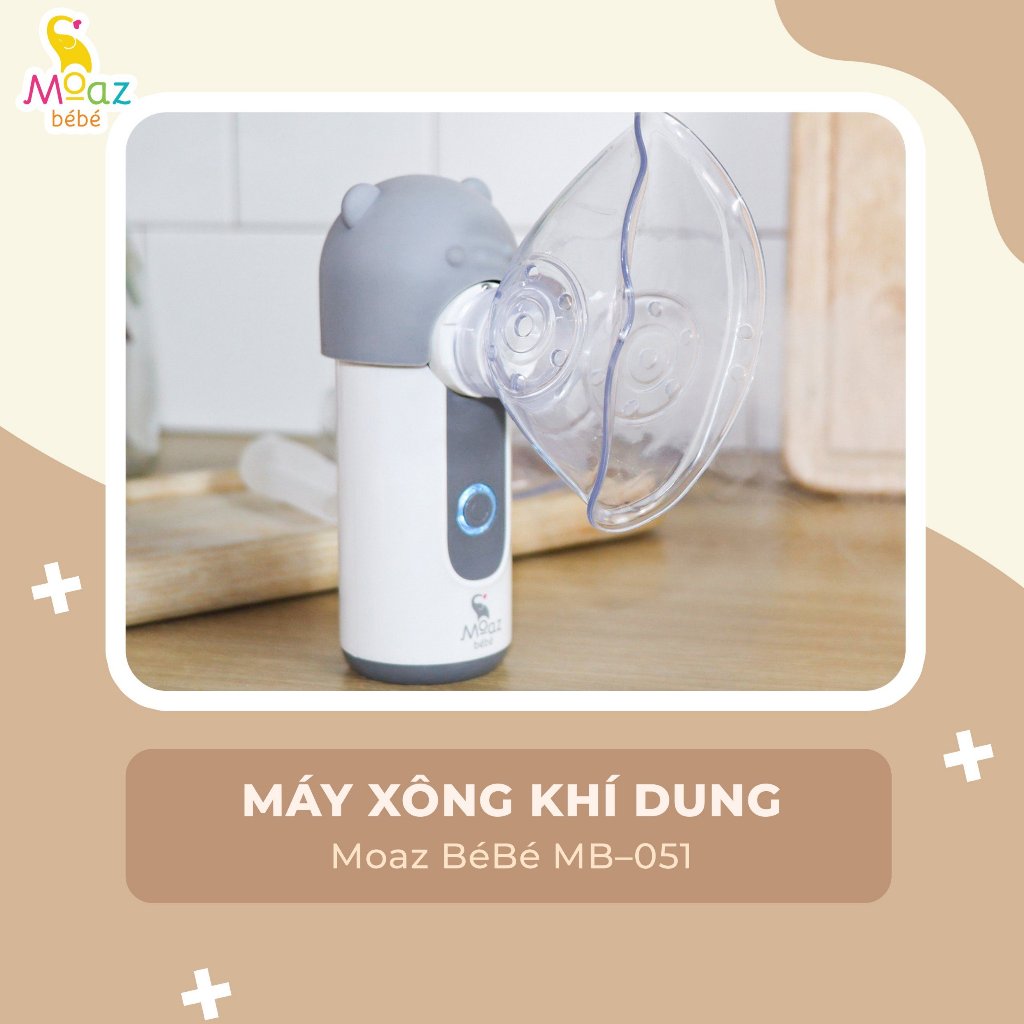 Máy xông mũi họng khí dung Moaz BéBé MB051
