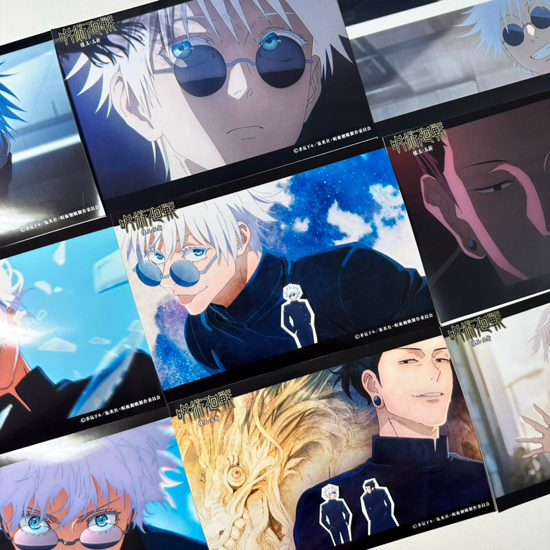 JJK Print Gojo Geto Megumi Toji Jujutsu Kaisen Official Ver 3