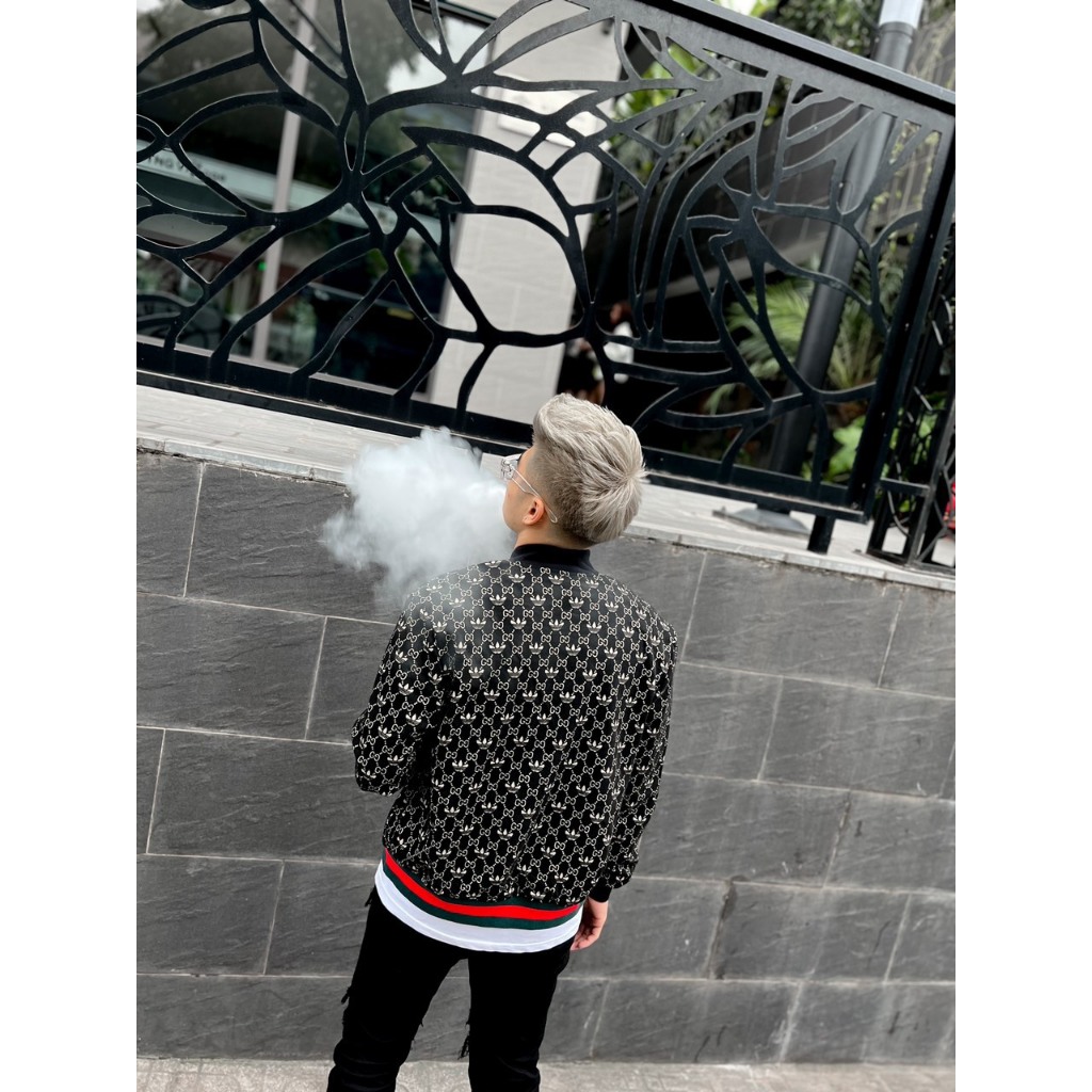 Aó bomber unisex dài tay nam AN37 chất nỉ bóng một lớp trẻ trung thể thao