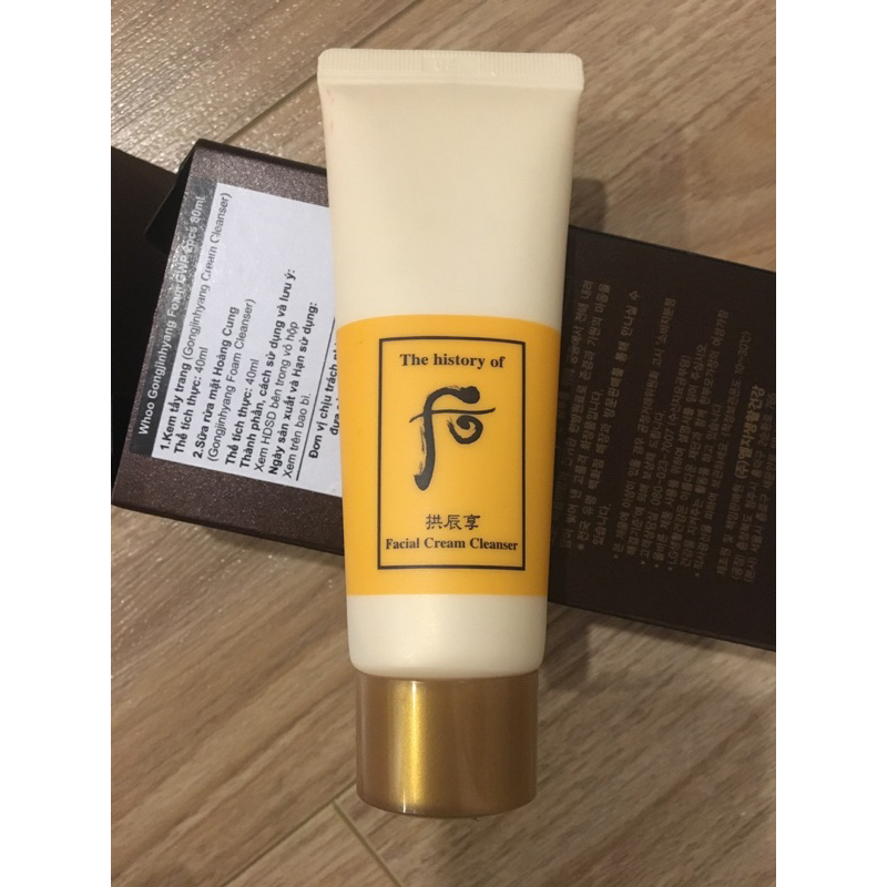Sữa Rửa Mặt Whoo vàng đông y