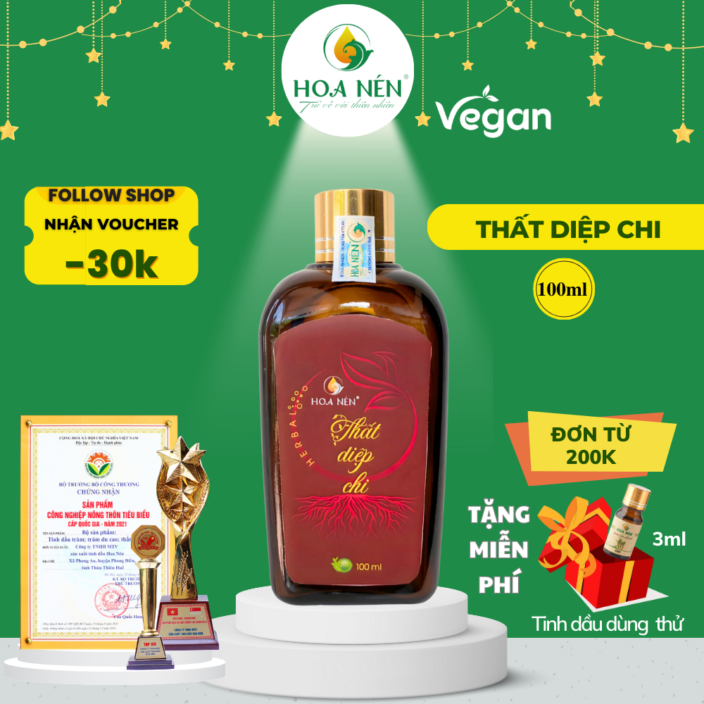 Thất diệp chi - tinh dầu x.oa b.óp - Hoa Nén - 100ml