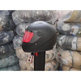 Mũ bảo hiểm sundy 136 đen trơn_ mũ bảo hiểm có cằm màu đen_ mũ bảo hiểm fullface