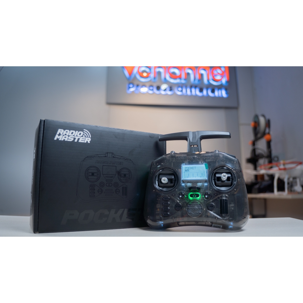 Tay cầm Điều Khiển Radiomaster Pocket CC2500 chính hãng - *Tặng kèm đèn Led*