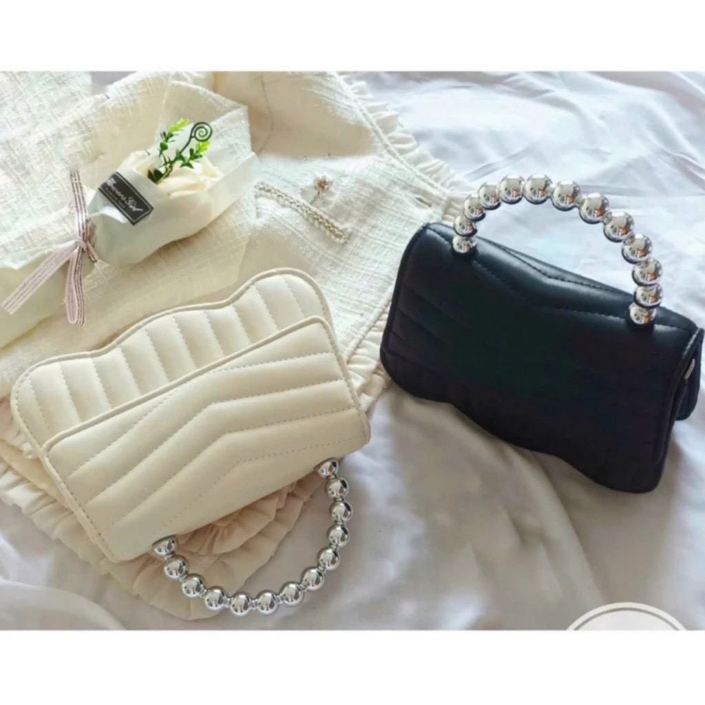 Túi xách tay, túi đeo chéo quai kiềng đế lượn sóng