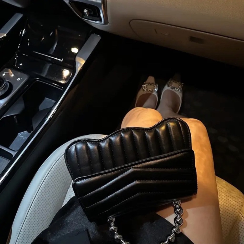 Túi xách tay, túi đeo chéo quai kiềng đế lượn sóng