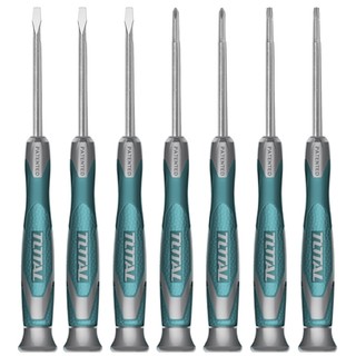 Bộ tuốc nơ vít 7 chi tiết total tht250726
