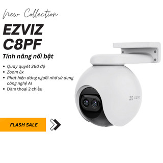  Camera IP Wifi EZVIZ C8PF ống kính kép PTZ, theo dõi và cảnh báo chuyển động - Bảo hà