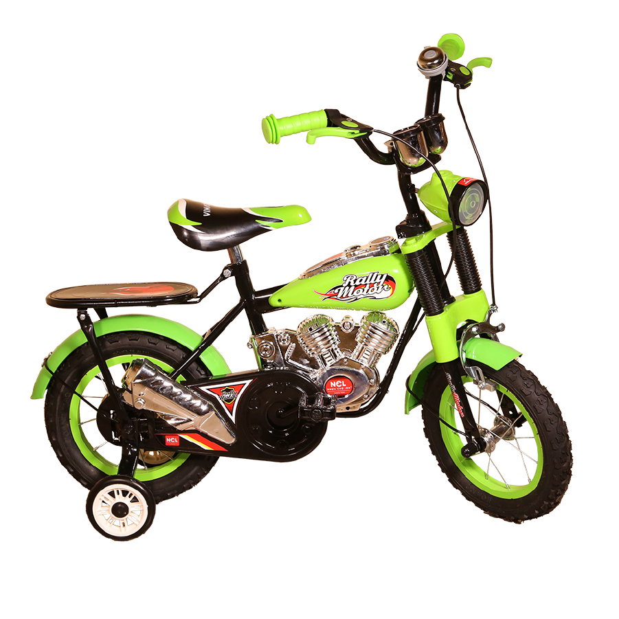 Xe Đạp Trẻ Em Nhựa Chợ Lớn 12 inch K4 - Bánh bơm hơi, căm niền kim loại