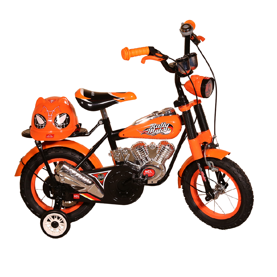 Xe Đạp Trẻ Em Nhựa Chợ Lớn 12 inch K4 - Bánh bơm hơi, căm niền kim loại