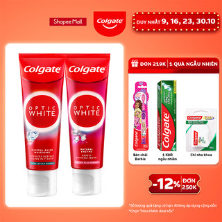 Kem Đánh Răng Colgate Optic White làm trắng sáng răng trong 7 ngày