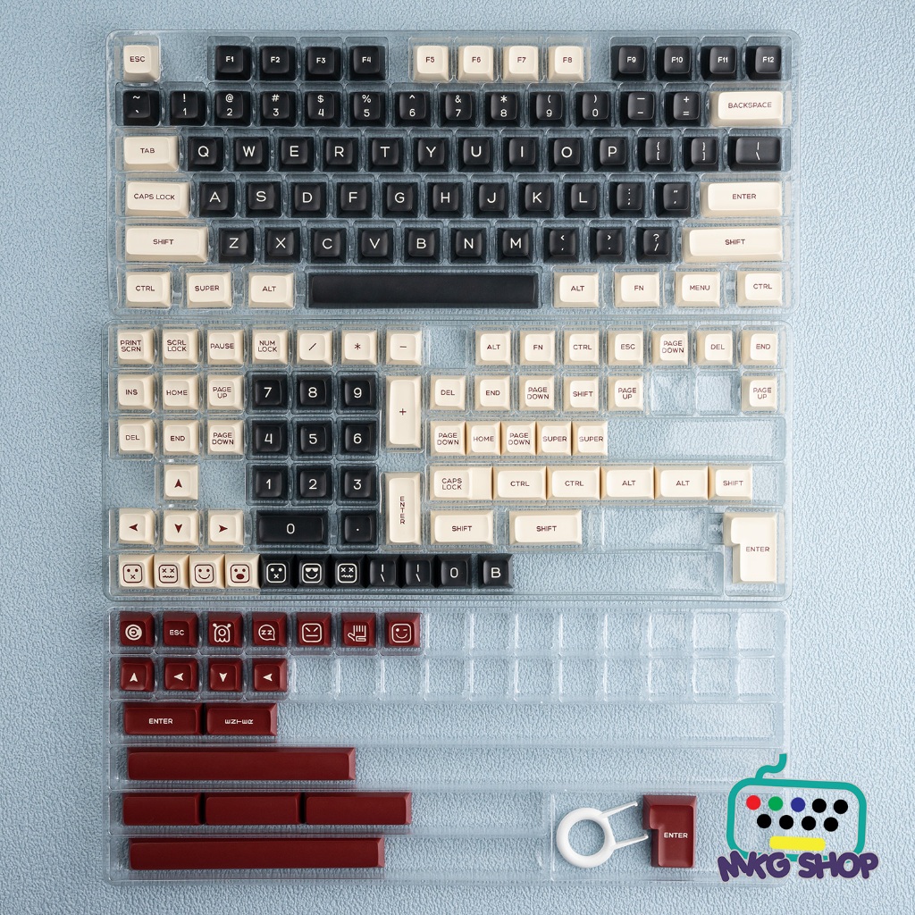 Keycap SA Rome kiểu in doubleshot, SA profile, 177 nút bàn phím cơ rẻ đẹp