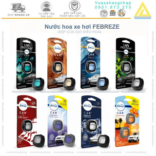 Nước hoa xe hơi dạng tán hương Febreze car perfumes 18 mùi hương