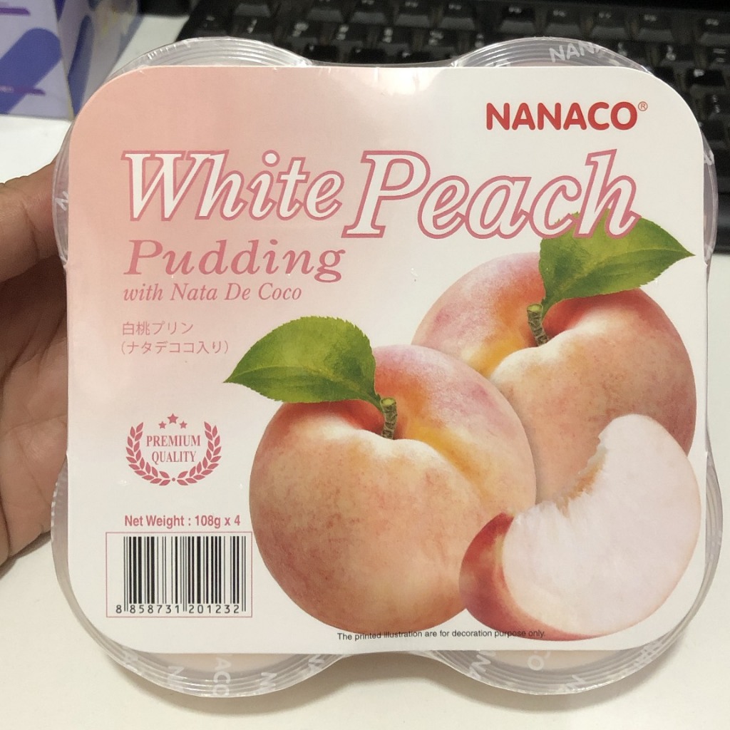 Thạch dừa pudding Nanaco 432gr đủ mùi của Thái Lan - Date 01/2024
