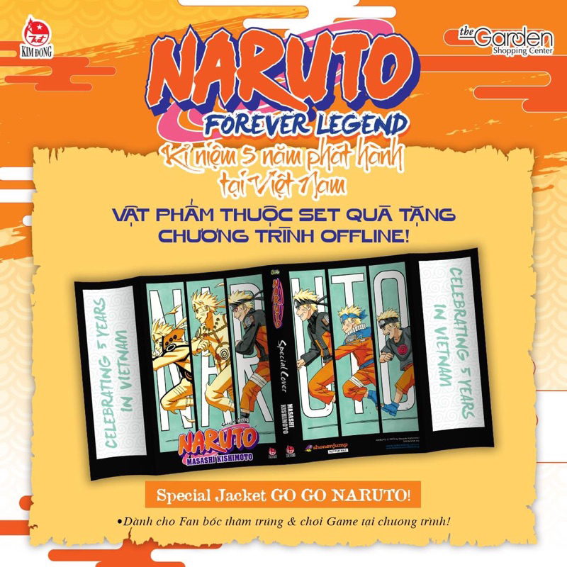 Combo B Naruto offline kỉ niệm 5 năm mới 100%