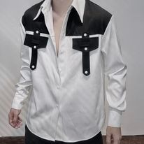 Áo sơ mi thời trang form rộng cho nam s62